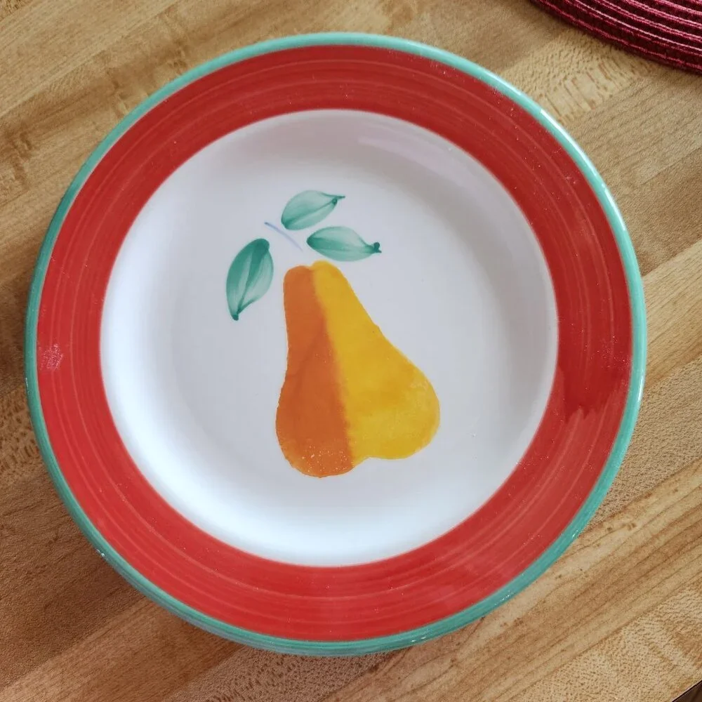 2 Pier 1 Fruit Salad Plates